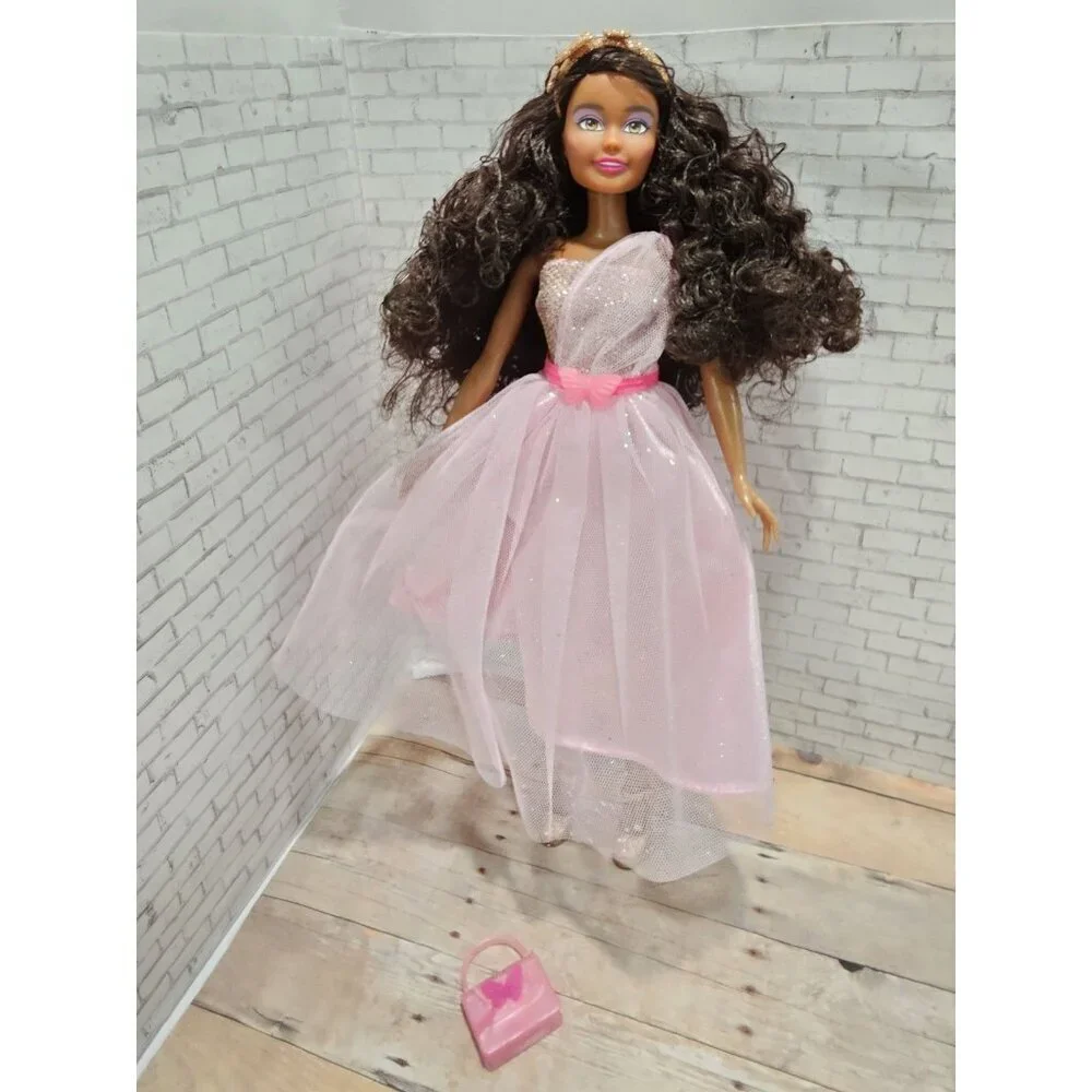 Dream Ella Let's Celebrate Yasmin Pink & Gold Glitter AA Fashion Doll Rare
